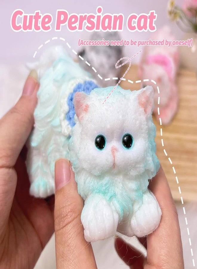 XPQKDC Taba Squishies Cats Squeeze Toys, Soft Stress Relief Fidget Cat Toy for Adults & Kids, Perfect Desk Pets, Cute Kawaii Cats Lover Pet Toy, Fun Anxiety Relief Toys Gift (Brown Ragdoll Cat) - Image 3