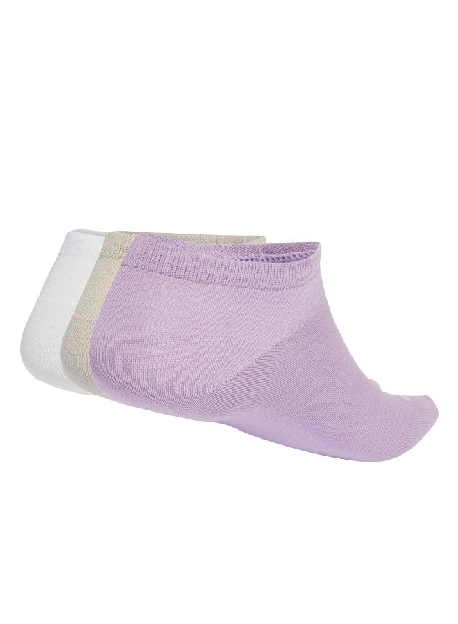 Adidas Thin Linear Low-Cut Socks 3 Pairs - Image 2