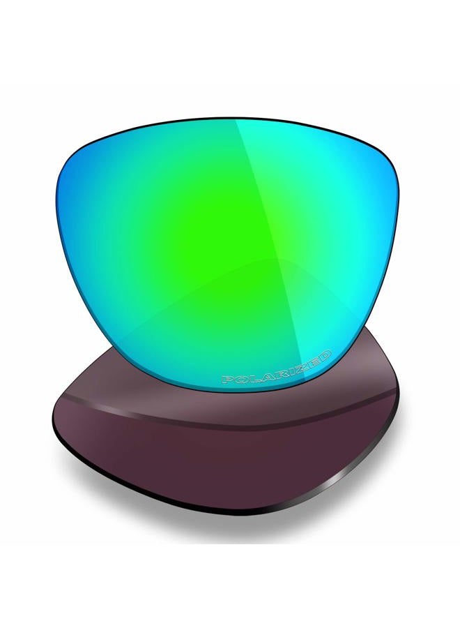 Mryok Replacement Lenses for Oakley Frogskins OO9013 Sunglass, HD Polarized, UV Protection, Impact Resistant & Perfectly Fit, Emerald Green Mirrored, One size - Image 1
