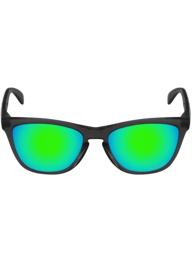 Mryok Replacement Lenses for Oakley Frogskins OO9013 Sunglass, HD Polarized, UV Protection, Impact Resistant & Perfectly Fit, Emerald Green Mirrored, One size - Image 2