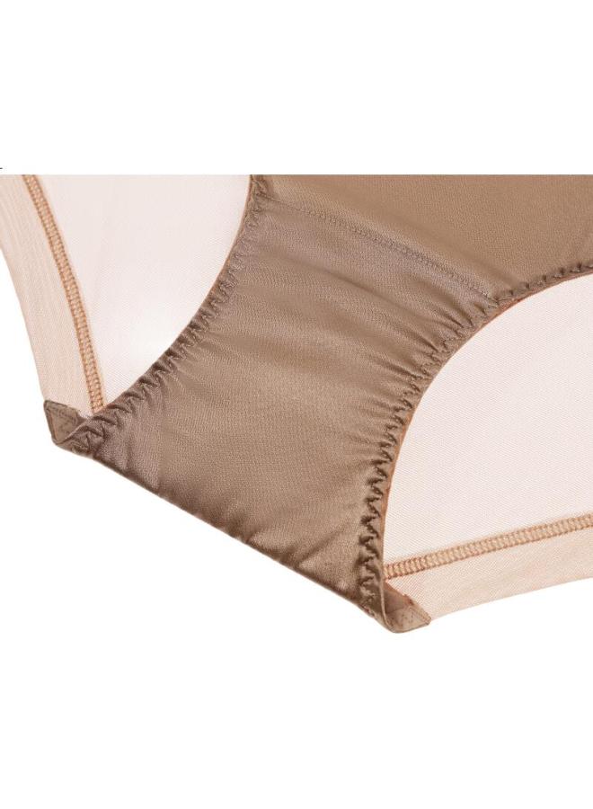 Aimer Women'S Underwear, Summer Cotton Crotch With Mulberry Silk, Mid-Rise Triangle Panties, Am22B021, 165 - Image 3