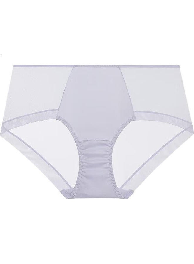 Aimer Women'S Underwear, Summer Cotton Crotch With Mulberry Silk, Mid-Rise Triangle Panties, Am22B021, 165 - Image 1