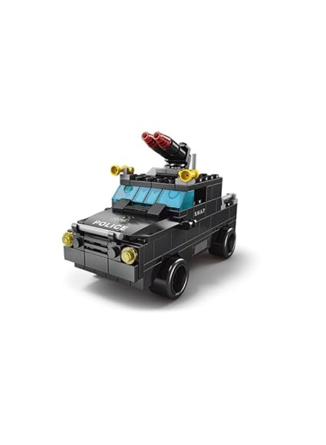 6-in-1 Rapid Intervention Truck Building Block Set | STEM Educational Kit for Kids | Build Tactical Vehicles and Trucks (Over 1000 Pieces) | Birthday Gift for Boys and Girls || 6-Month Structural Warranty - Image 2