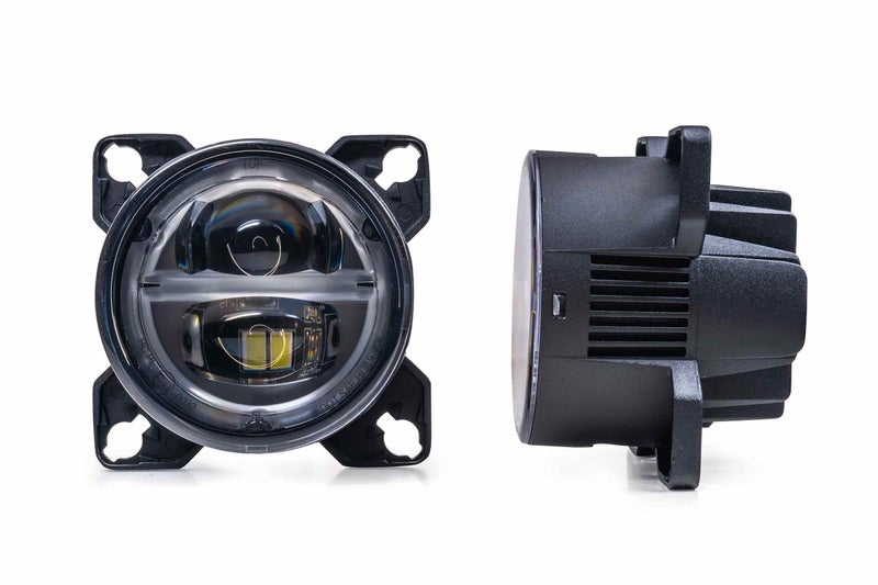 Morimoto BILED HighLowbeam Sealed3 LED Headlight Housing Universal 90mm DOT Approved Projector Ultra Bright Plug and Play Upgrade for Custom Cars Motorcycles Motorhomes Buses etc 1x LF802