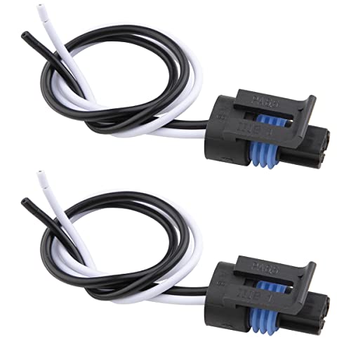 NFSpeeding 2pcs PT2386 Professional Multi-Purpose Pigtail Fits Coolant, Enigine Coolant Temperature Sensor Connector Headlight Harness, Replaces# 388862305 88987183 85100 - Image 1