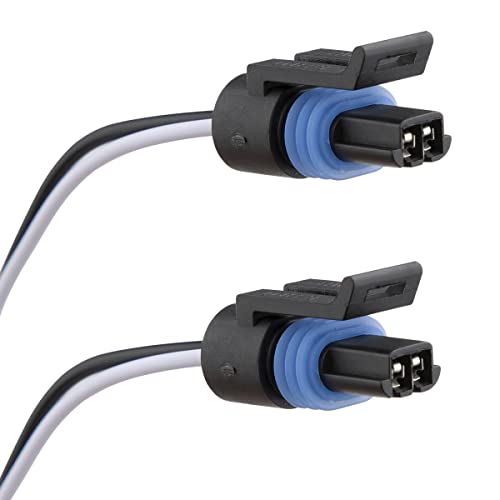 NFSpeeding 2pcs PT2386 Professional Multi-Purpose Pigtail Fits Coolant, Enigine Coolant Temperature Sensor Connector Headlight Harness, Replaces# 388862305 88987183 85100 - Image 3