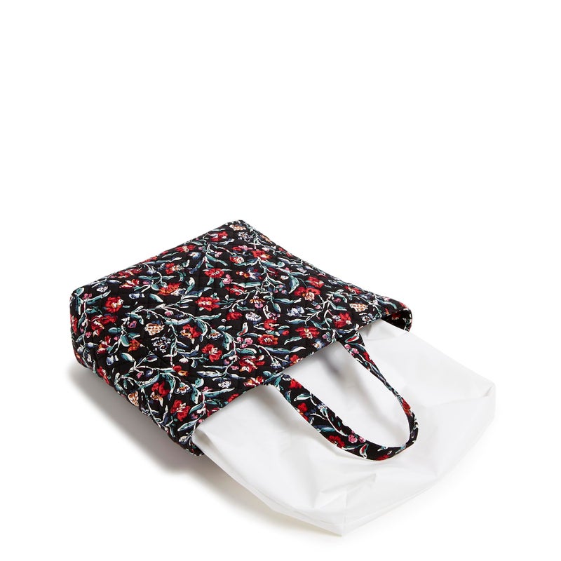 Vera Bradley Cotton Lunch Tote Lunch Box, Perennials Noir - Image 3
