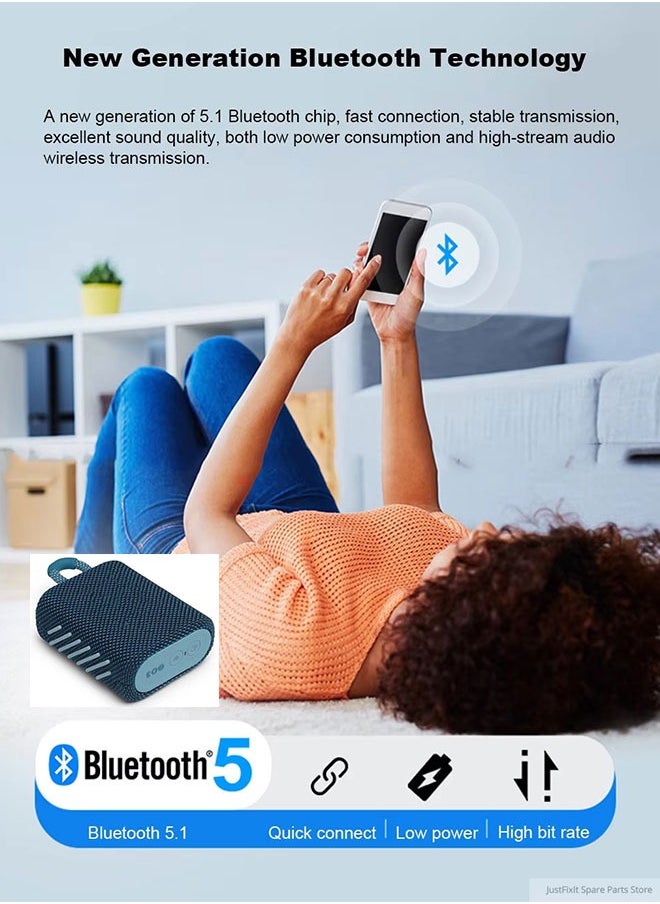 JBL Suitable For JBL GO3 3Rd Generation Portable Bluetooth Speaker Outdoor Mini Subwoofer. -Blue  - Image 5