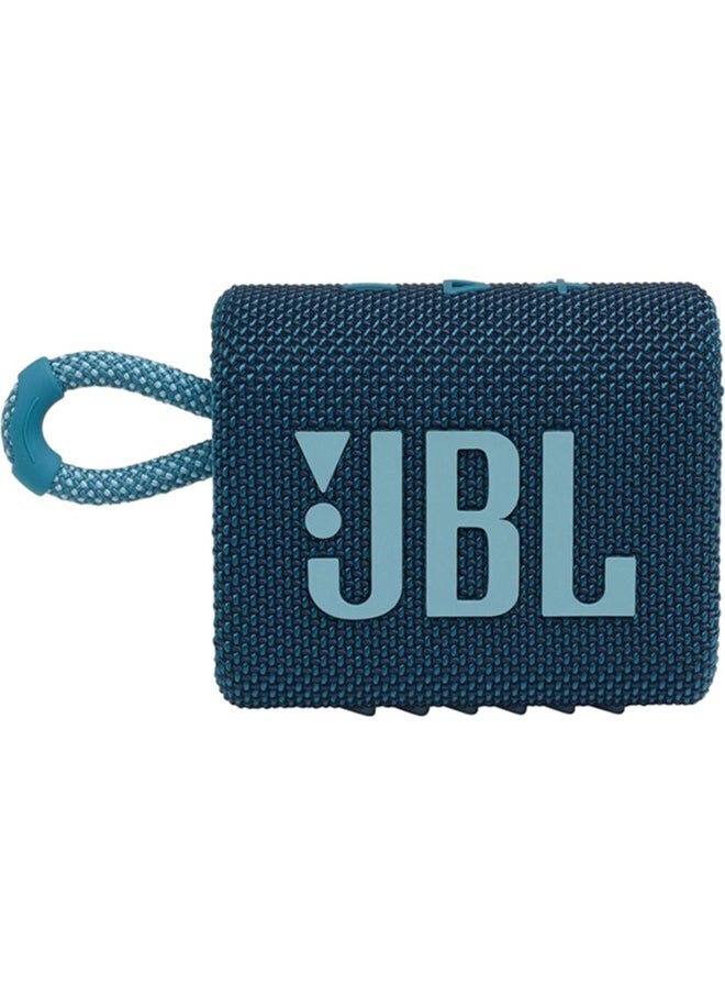 JBL Suitable For JBL GO3 3Rd Generation Portable Bluetooth Speaker Outdoor Mini Subwoofer. -Blue  - Image 1
