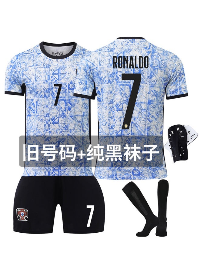 football jerseys and shorts sets, breathable and quick-drying sports uniforms, football team jerseys, men's and women's youth teams, multiple sizes and colors, for training, matches and street wear - Image 1