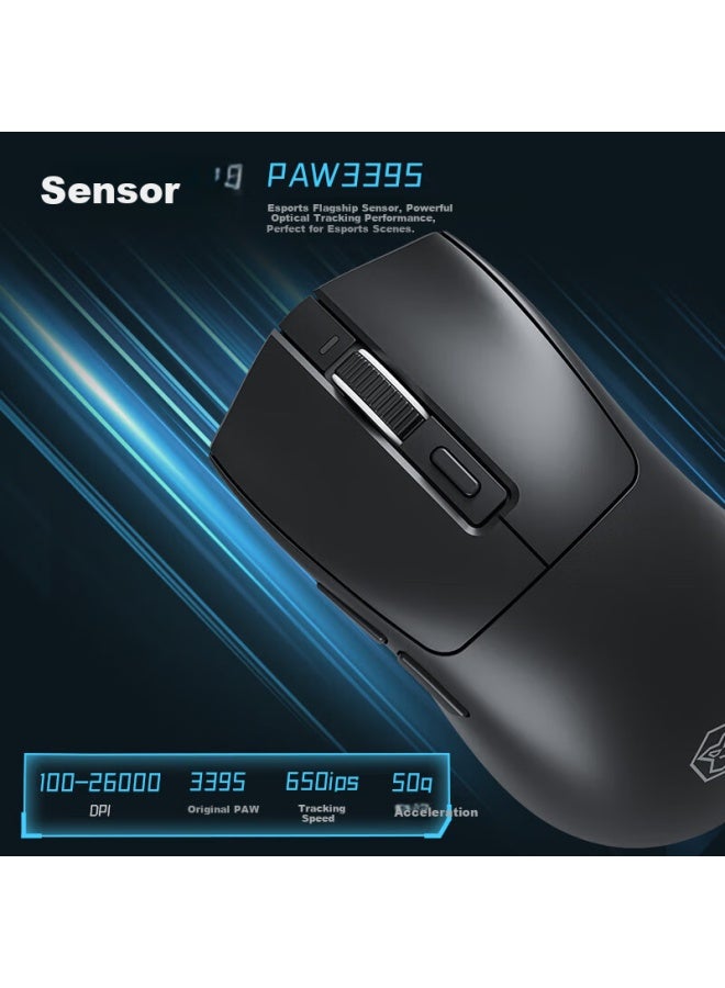 Eweadn M9mini-ultra Wireless Gaming Mouse Lightweight Mouse Dual Mode Mouse High Performance Version Red - Image 4