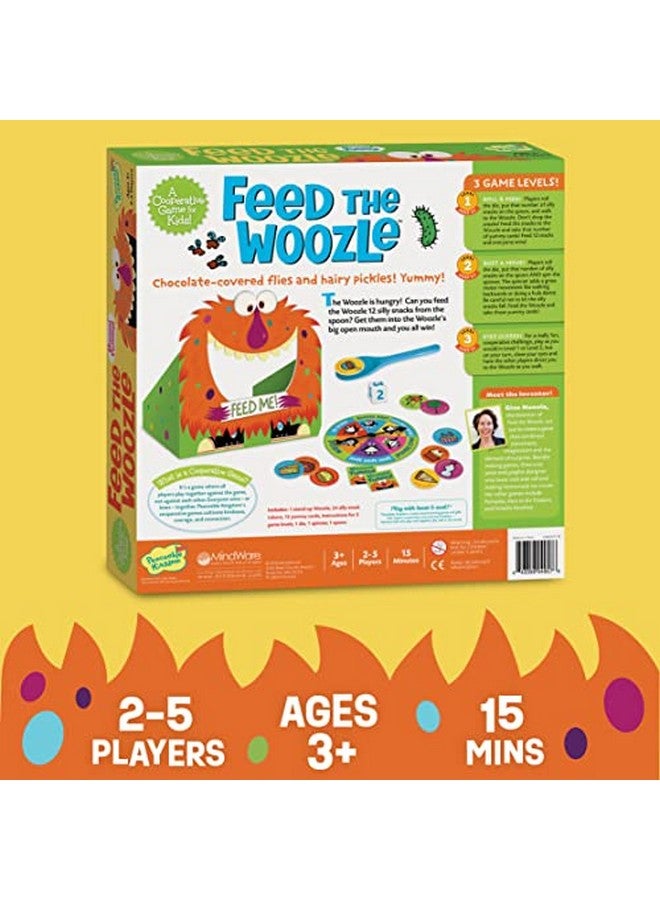 Peaceable Kingdom Feed The Woozle Cooperative Game for 2 to 5 Kids Ages 3+ - Learn Social Skills While Completing Physical Challenges - Image 5