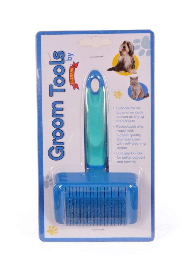 Glenand GT Self Cleaning Slicker Brush Medium, 100 G
