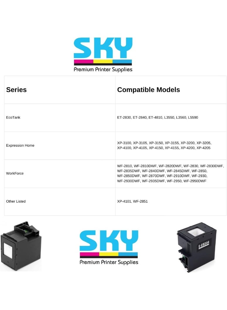 SKY صندوق صيانة متوافق C9344/EWMB3 لطابعات EcoTank L3550 L3560 L5590 - Image 2