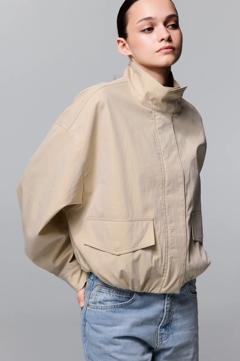 Balloon Fit Puffer Jacket