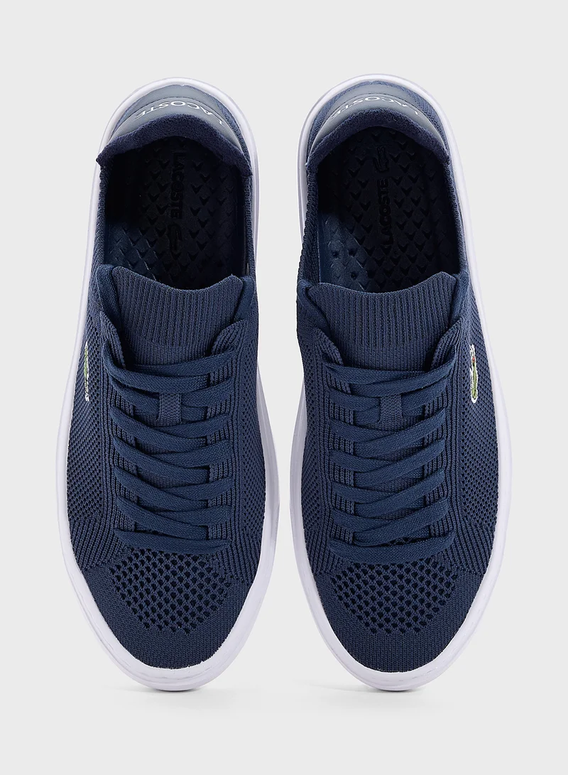 LACOSTE La Pique 2.0 Low Top Lace Up Casual Sneakers