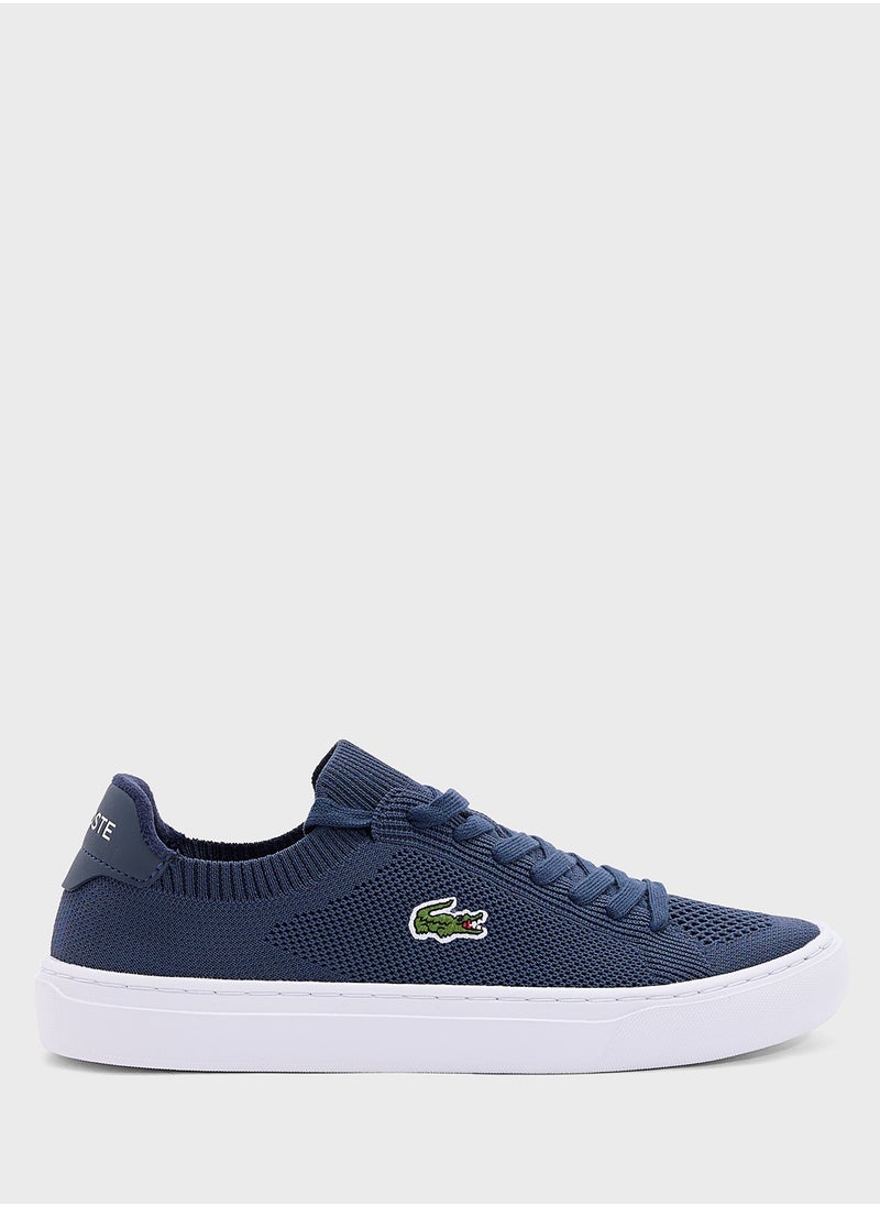 LACOSTE La Pique 2.0 Low Top Lace Up Casual Sneakers  - Image 1