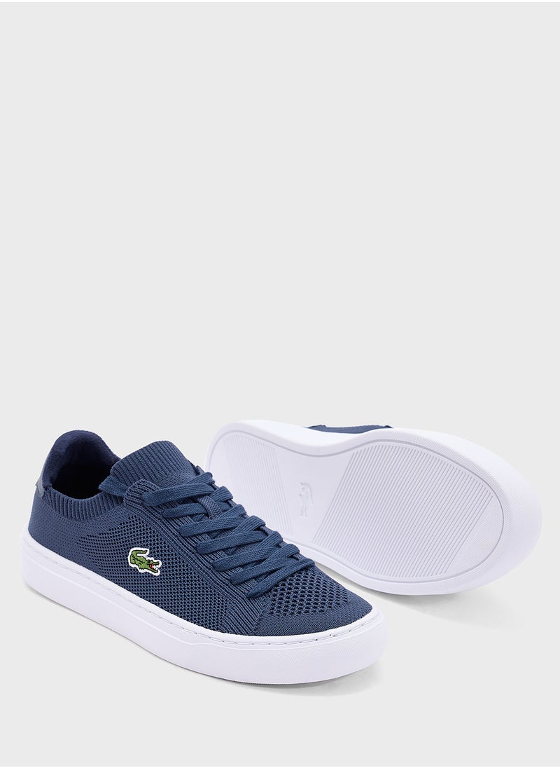 LACOSTE La Pique 2.0 Low Top Lace Up Casual Sneakers  - Image 3