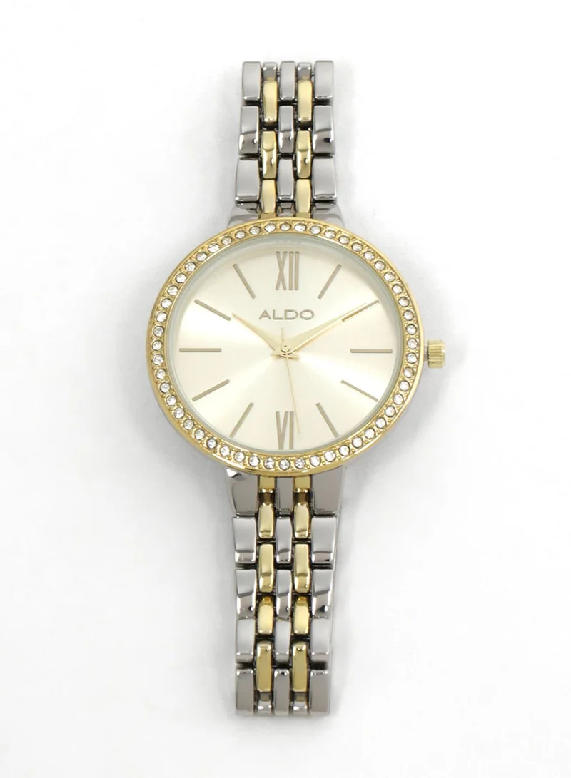 ALDO Analog Watch And Necklace Set
