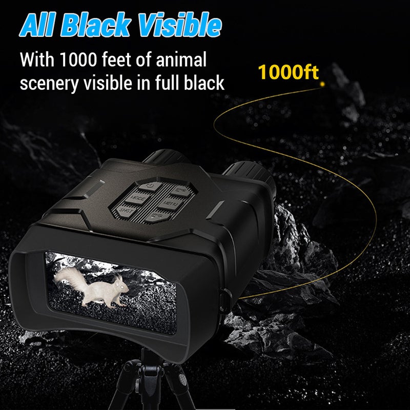 4 Inch Large Screen 5K Night Vision Goggles 10X Digital Zoom Infrared WiFi Binoculars - Image 5