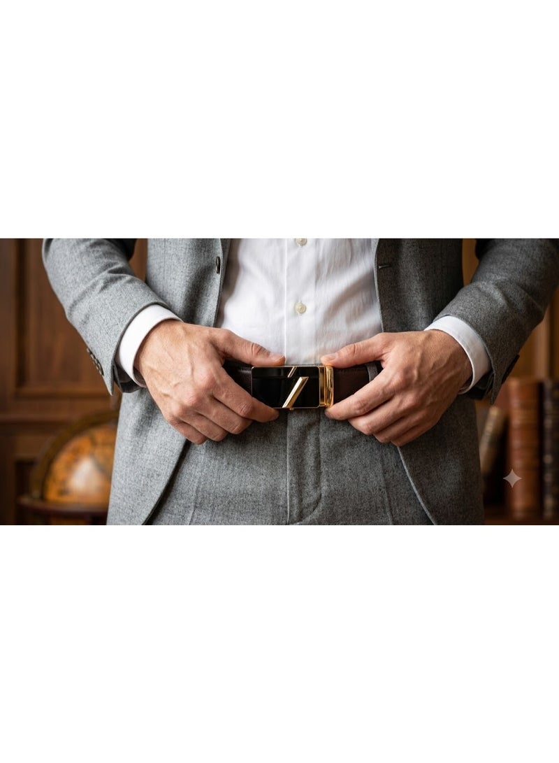 توكة حزام رجالي رائعة مستوردة، مصنعة من المعدن المتين عالي الجودة - Image 3