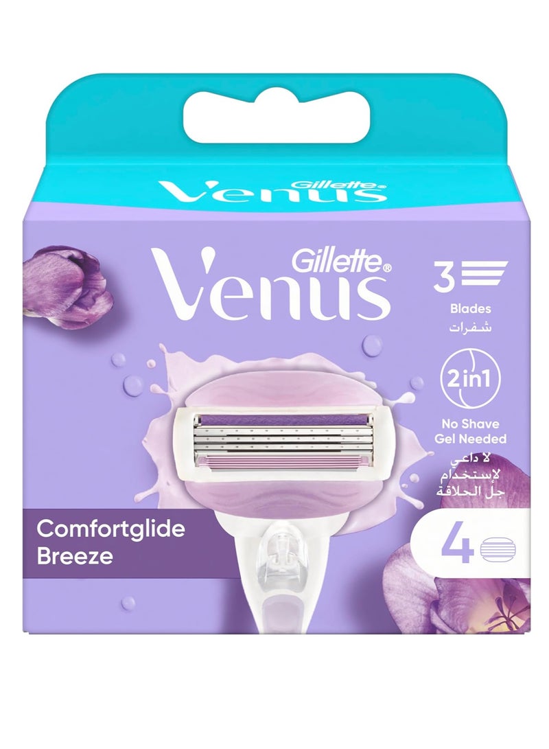 Gillette Venus Razor Blades - 4 Pieces - Image 2