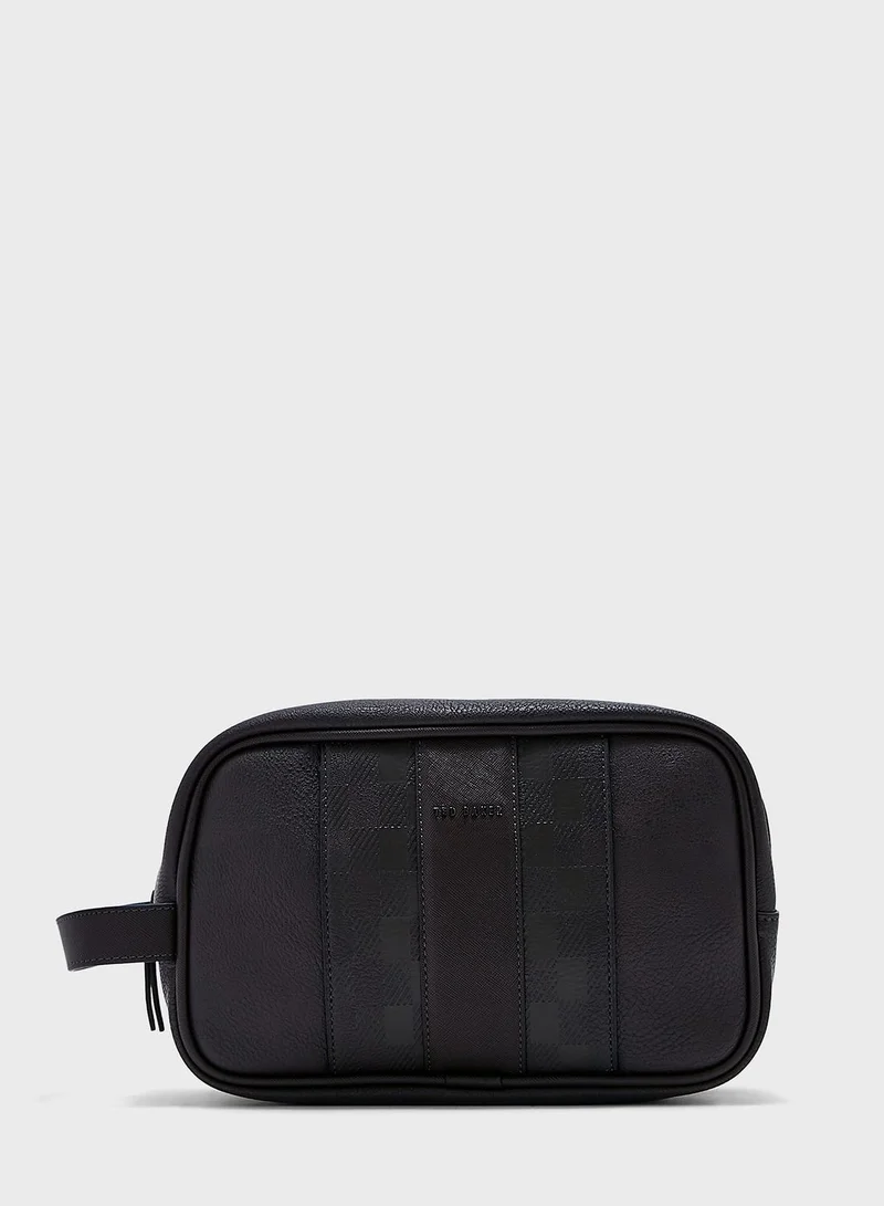 Ted Baker House Check Pu Washbag