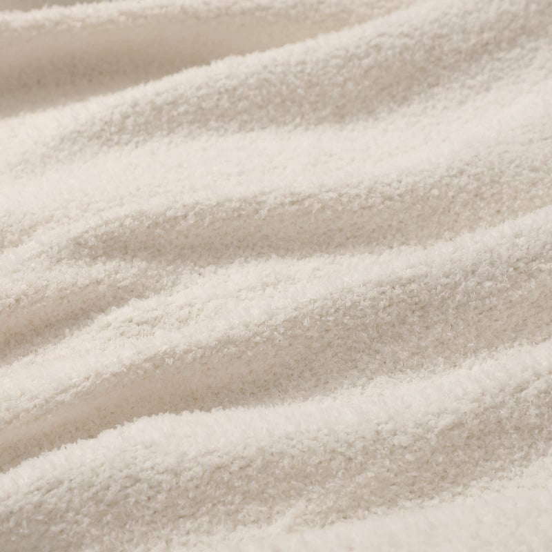 Bearberry Super Soft Fluffy Throw Blanket Lightweight Cozy Warm Throw Blankets For Couch Bed Sofa All Season(Cream  40 X50 ) - Image 3