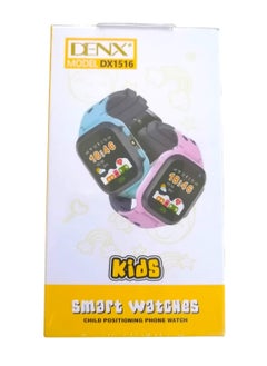 Denx Smart watch for kids with GPS, SIM and water resistance Black  - Image 3