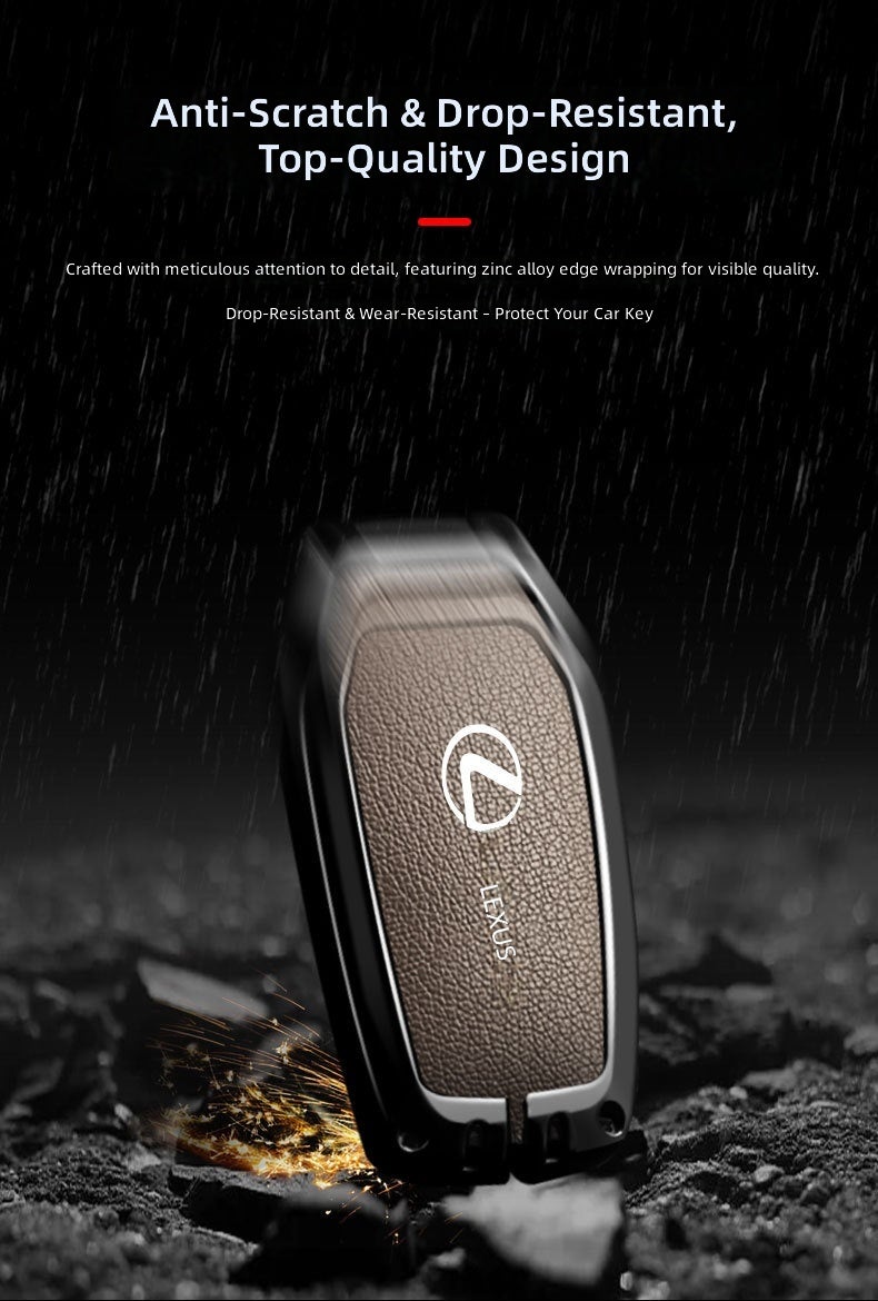 LEXUS Premium Zinc Alloy Key Case for Lexus ES200, ES300H, RX300 - Remote Control Compatible - Image 5