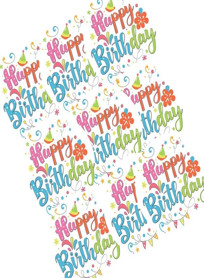 SLGIFT ملصقات فينيل بتصميم عيد ميلاد سعيد من SLGIFT، ملصقات فينيل ذاتية اللصق، 54 قطعة، ملصق دائري 2 × 2 بوصة، 9 تصاميم فريدة، R049 - Image 3