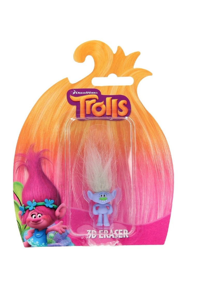 Dreamworks Trolls 3D Figural Eraser Novelty - Image 1