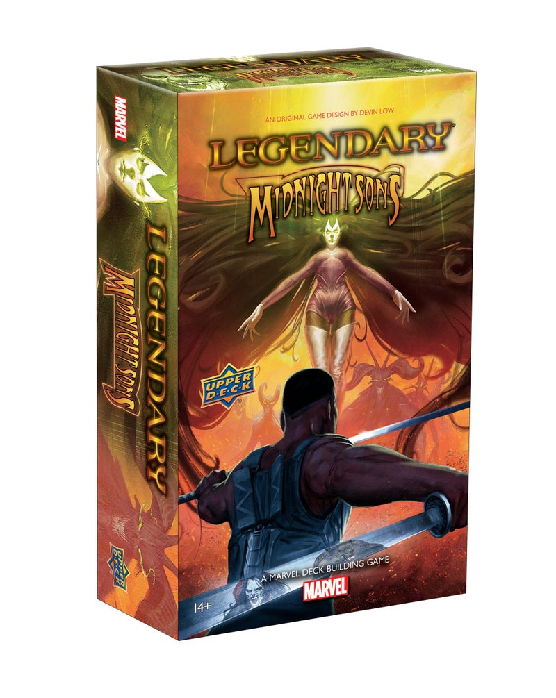 Upper Deck Legendary Midnight Sons a Marvel Deck Building Game Expansion - Image 2