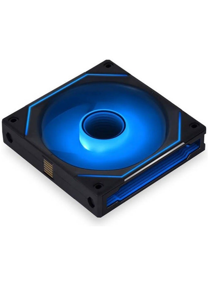 LIAN LI UNI FAN SL-Infinity 120mm ARGB Infinity Mirror PC Case Fan, 1-Pack, 40 LEDs, Daisy-Chain, Quick PIN Connector, Fluid Dynamic Bearing, Low Noise, PWM, L-Connect 3 Compatible, Black | G99.12SLIN1B.00 - Image 1