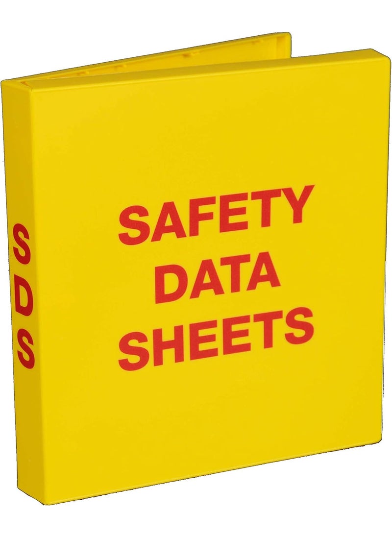 UniKeep UniKeep SDS Heavy Duty Binder  15 Ring Capacity Metal Round Rings Fully Enclosed Case  - Image 1