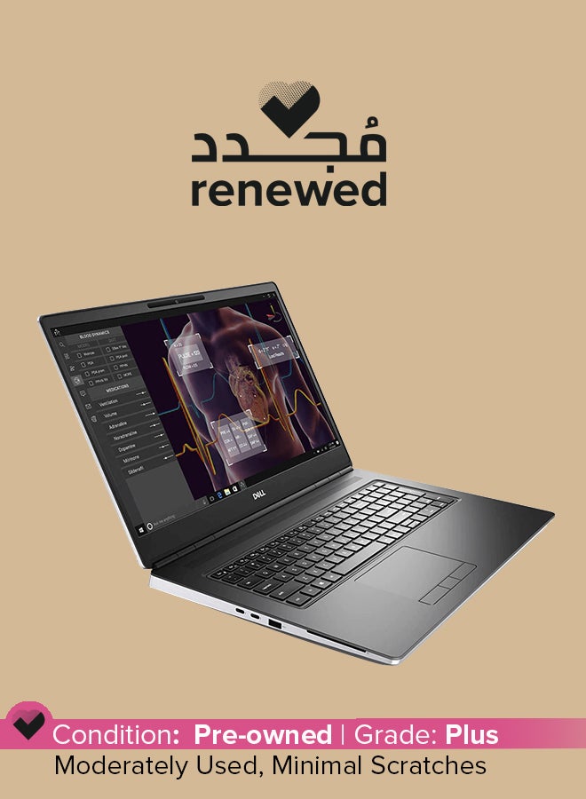 DELL Renewed - Precision P44E 7750 (2020) Laptop With 17.3-Inch Display, Intel Core i7 Processor/10th Gen/8GB RAM/1TB SSD/Integrated Graphics Silver - Image 1