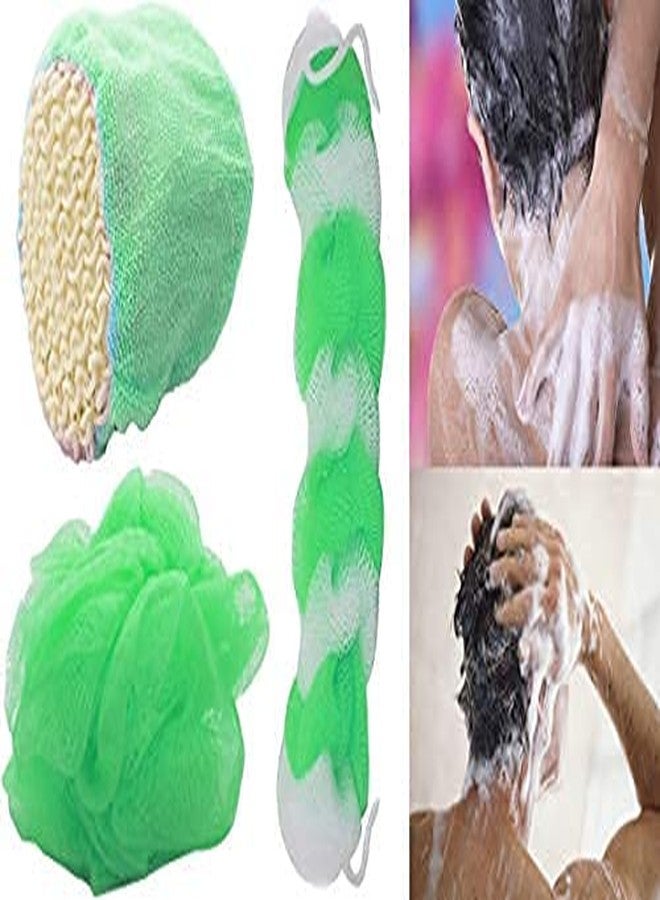 بوكسو إسفنجة استحمام بوكسو للنساء والرجال للاستخدام في الاستحمام والمطبخ، عبوة من قطعة واحدة - Image 1