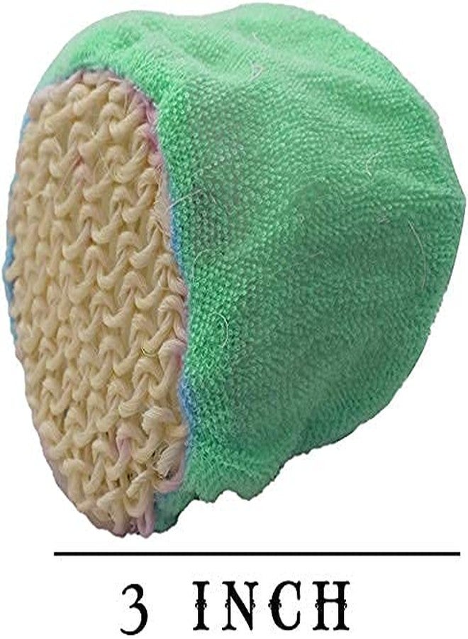 بوكسو إسفنجة استحمام بوكسو للنساء والرجال للاستخدام في الاستحمام والمطبخ، عبوة من قطعة واحدة - Image 4