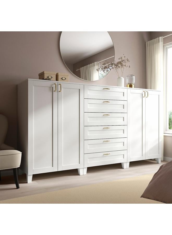 Zaboon Drawer front, white, 80x20 cm - Image 3