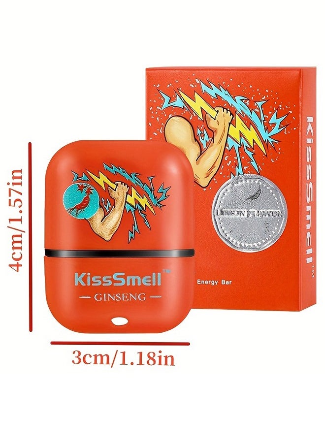 KissSmell - 1pc Portable Aromatherapy Nasal Inhaler Personal Diffuser Sniffer Stick With Essential Oils Refreshing Menthol for Stress Anxiety Relief Soothes Comforts Boosts Focus - Image 1