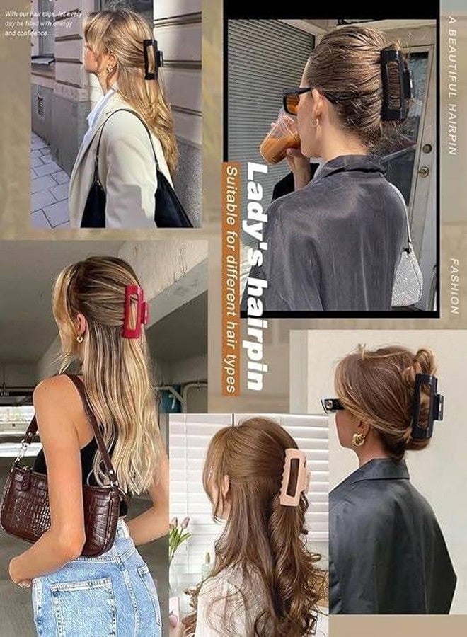 Avenn Silicone Flexible Hair Claw Clips for Women, Soft Bendable Cloud Hair Clips, Scalp-Safe Hair Accessories for Thin & Thick Hair, Multi Colour - Image 2