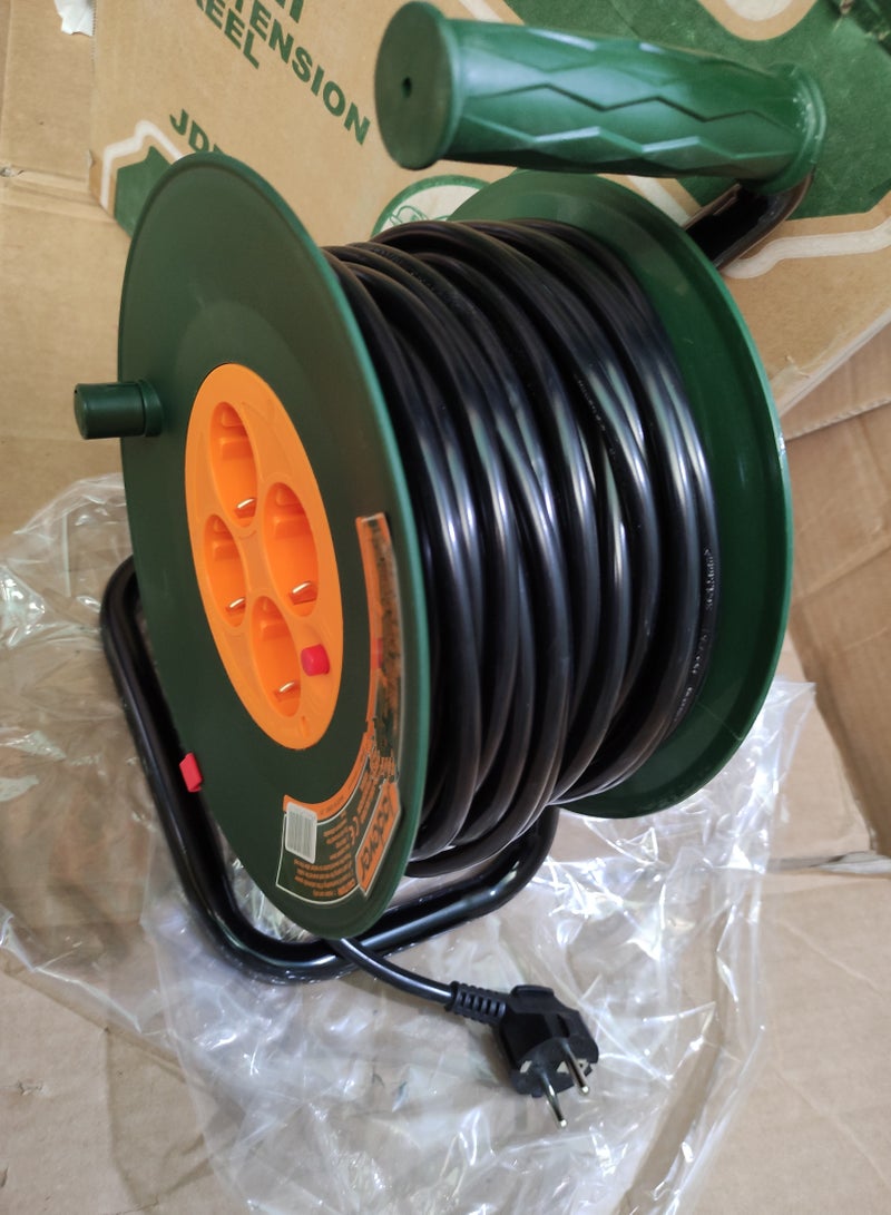 Jadever 25m long 4-socket reel joint - Image 2