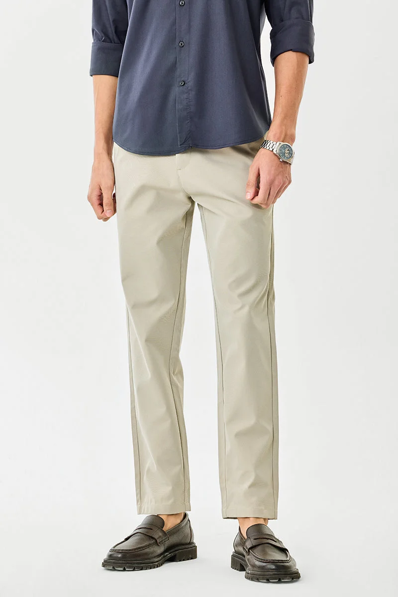SNITCH Twill Regular Fit Trousers