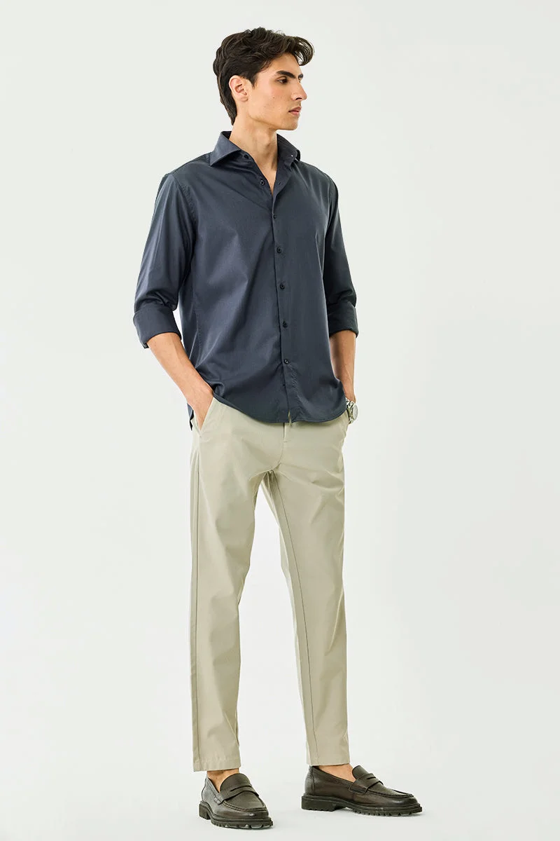 SNITCH Twill Regular Fit Trousers