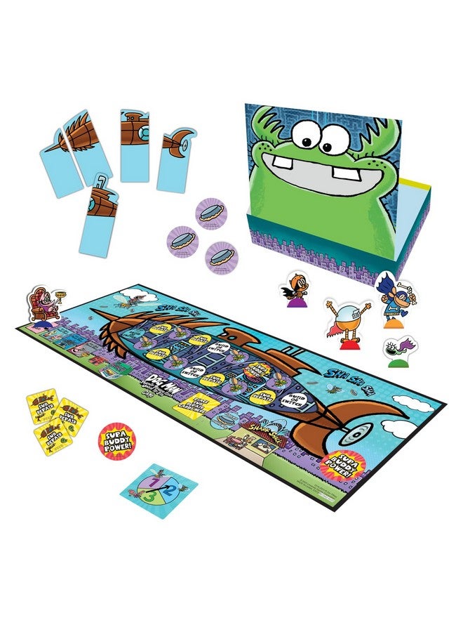 University Games, Dog Man Twenty Thousand Fleas Under The Sea Game, Based on The Book by Dav Pilkey - Image 2