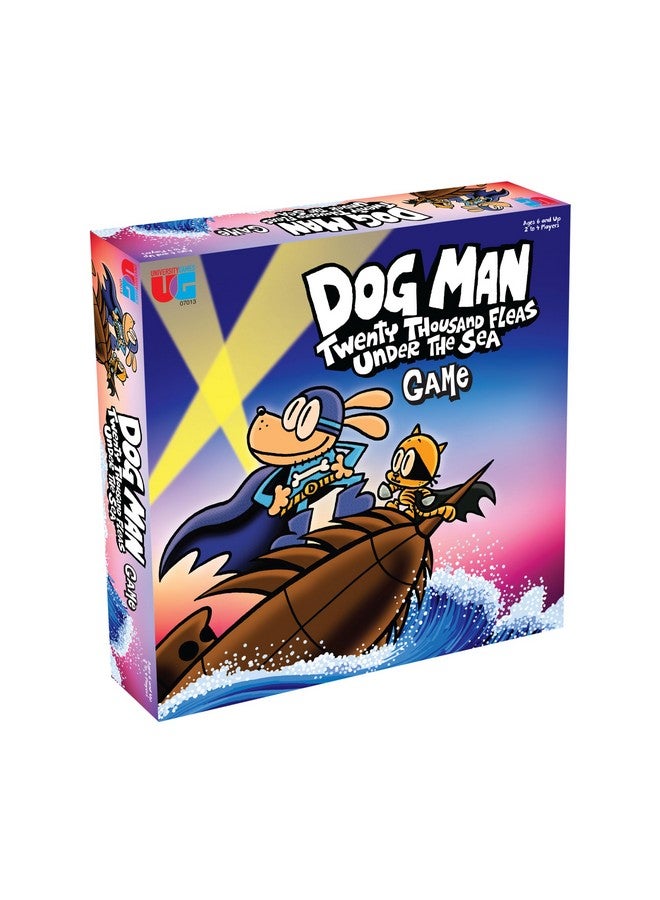 University Games, Dog Man Twenty Thousand Fleas Under The Sea Game, Based on The Book by Dav Pilkey - Image 1