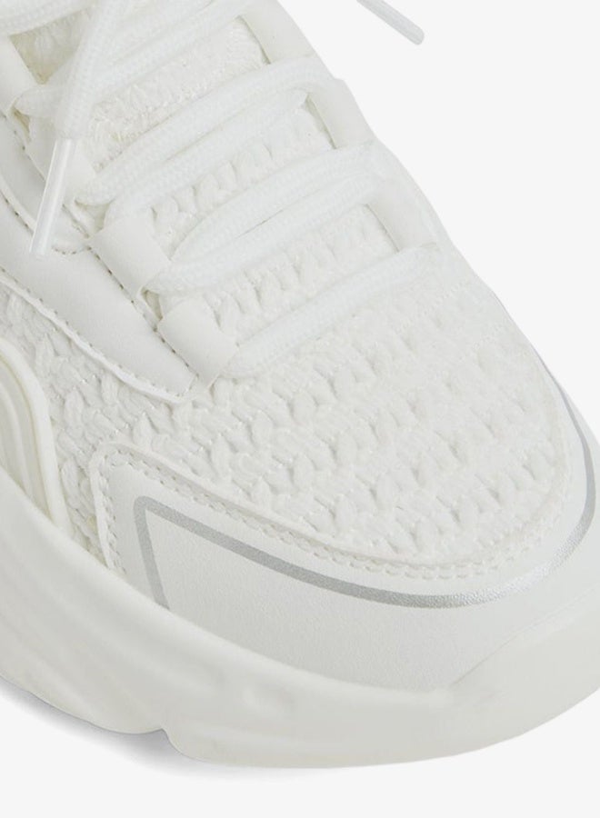 CALL IT SPRING ELYZA Textured Lace Up Chunky Sneakers - Image 5