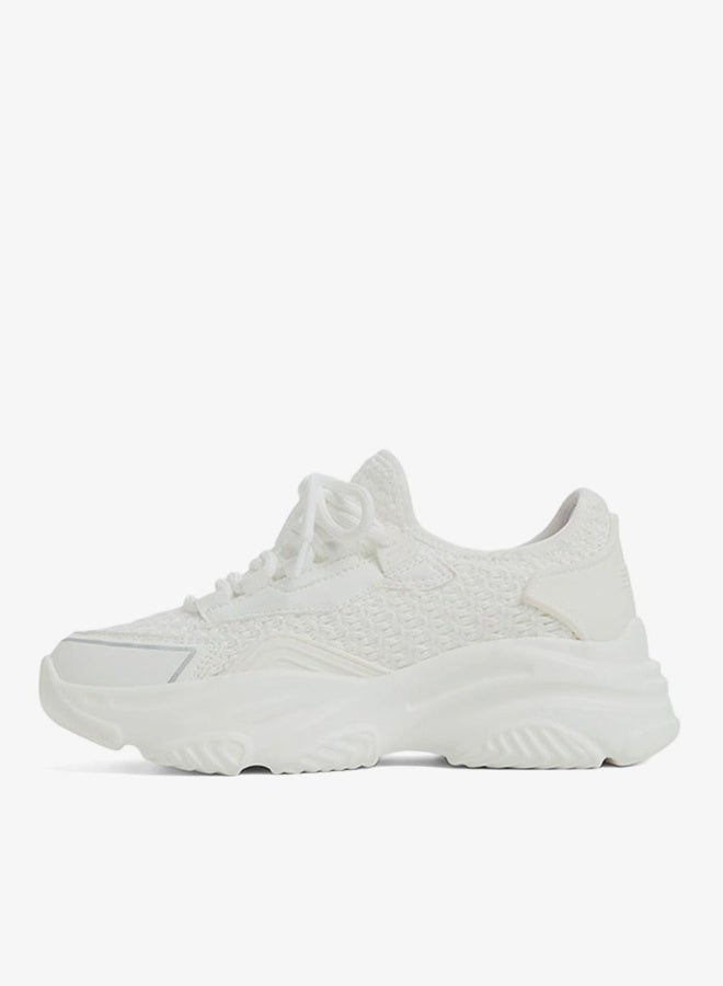CALL IT SPRING ELYZA Textured Lace Up Chunky Sneakers - Image 3