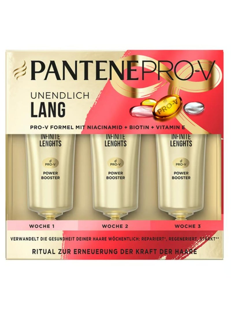 Pantene Infinite Lengths Rescue Shots Hair Care Ampoules - Image 1