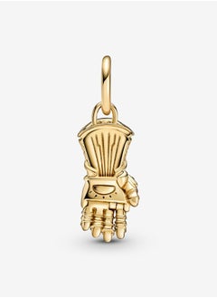 Chomel 14k Gold Plated Marvel The Avengers Infinity Gauntlet Dangle Charm for Pandora ME/Moments Women's Bracelet 760661C01  - Image 4